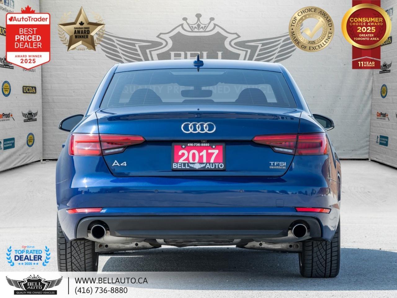 2017 Audi A4 Technik | SUNROOF | CARPLAY | PARKDISTCONTROL | PWR & MMRY SEATS | LOWKMS Toronto ON