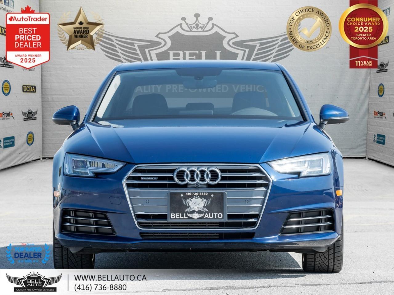 2017 Audi A4 Technik | SUNROOF | CARPLAY | PARKDISTCONTROL | PWR & MMRY SEATS | LOWKMS Toronto ON