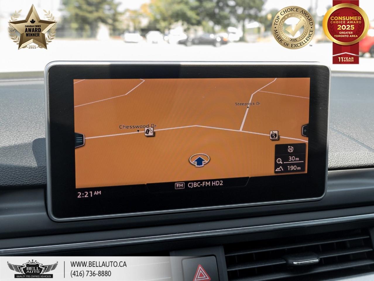 2017 Audi A4 Technik | SUNROOF | NAVI | BACKUPCAM | LEATHER | NOACCIDENT Toronto ON