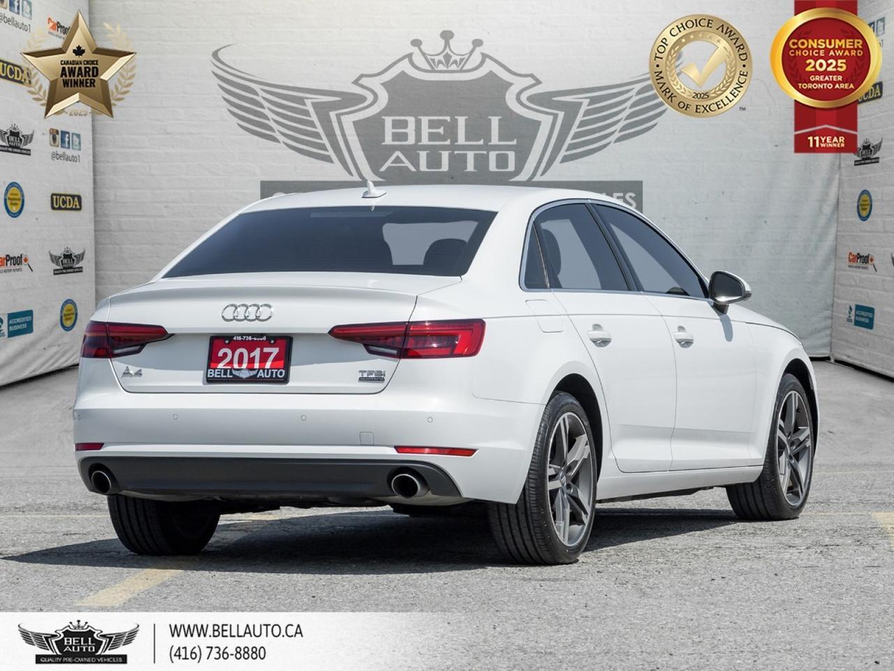 2017 Audi A4 Technik | SUNROOF | NAVI | BACKUPCAM | LEATHER | NOACCIDENT Toronto ON