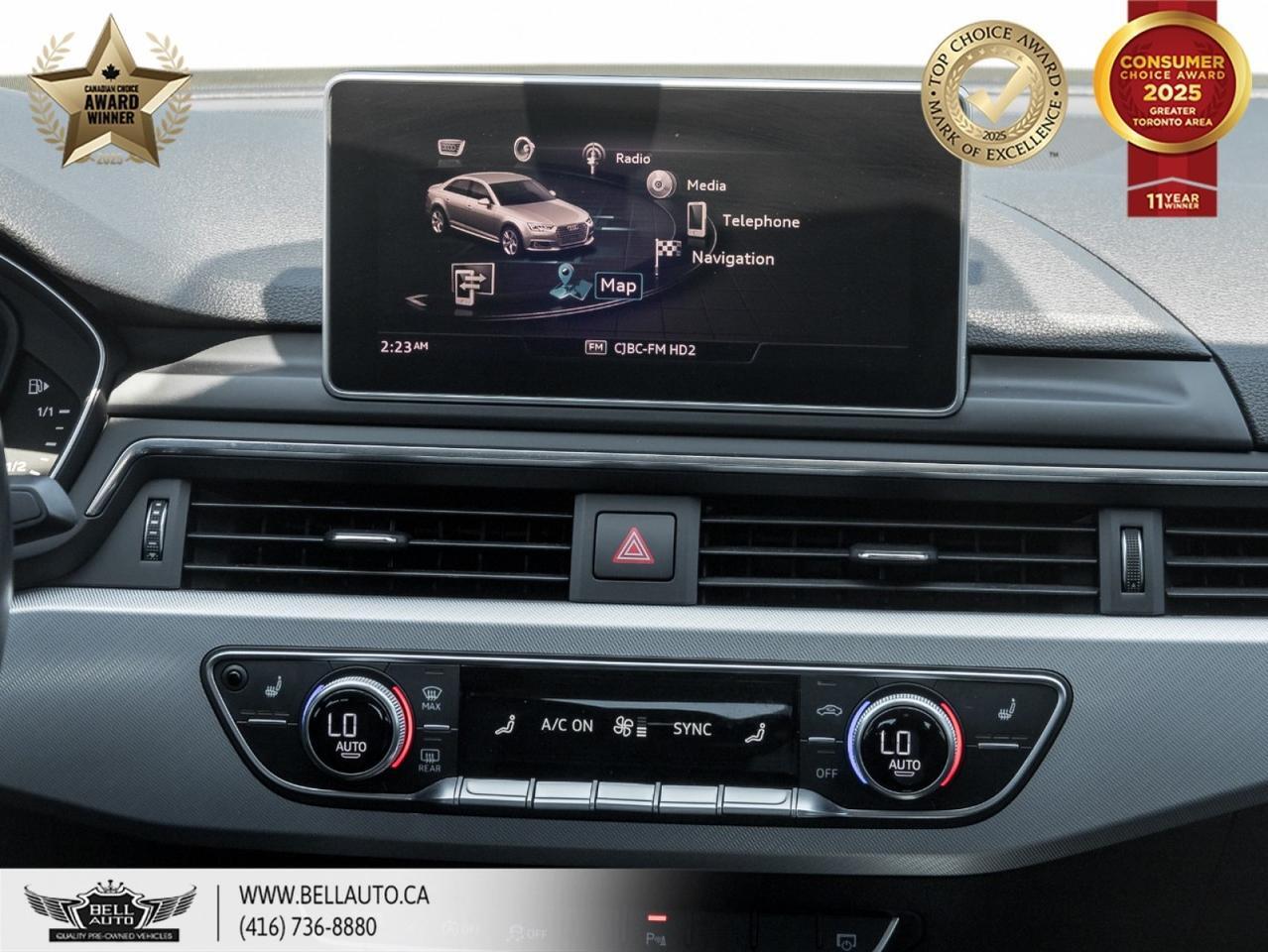 2017 Audi A4 Technik | SUNROOF | NAVI | BACKUPCAM | LEATHER | NOACCIDENT Toronto ON