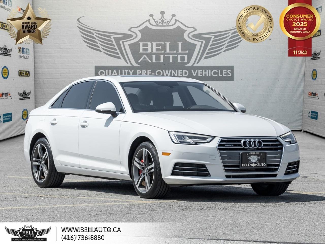 2017 Audi A4 Technik | SUNROOF | NAVI | BACKUPCAM | LEATHER | NOACCIDENT Toronto ON