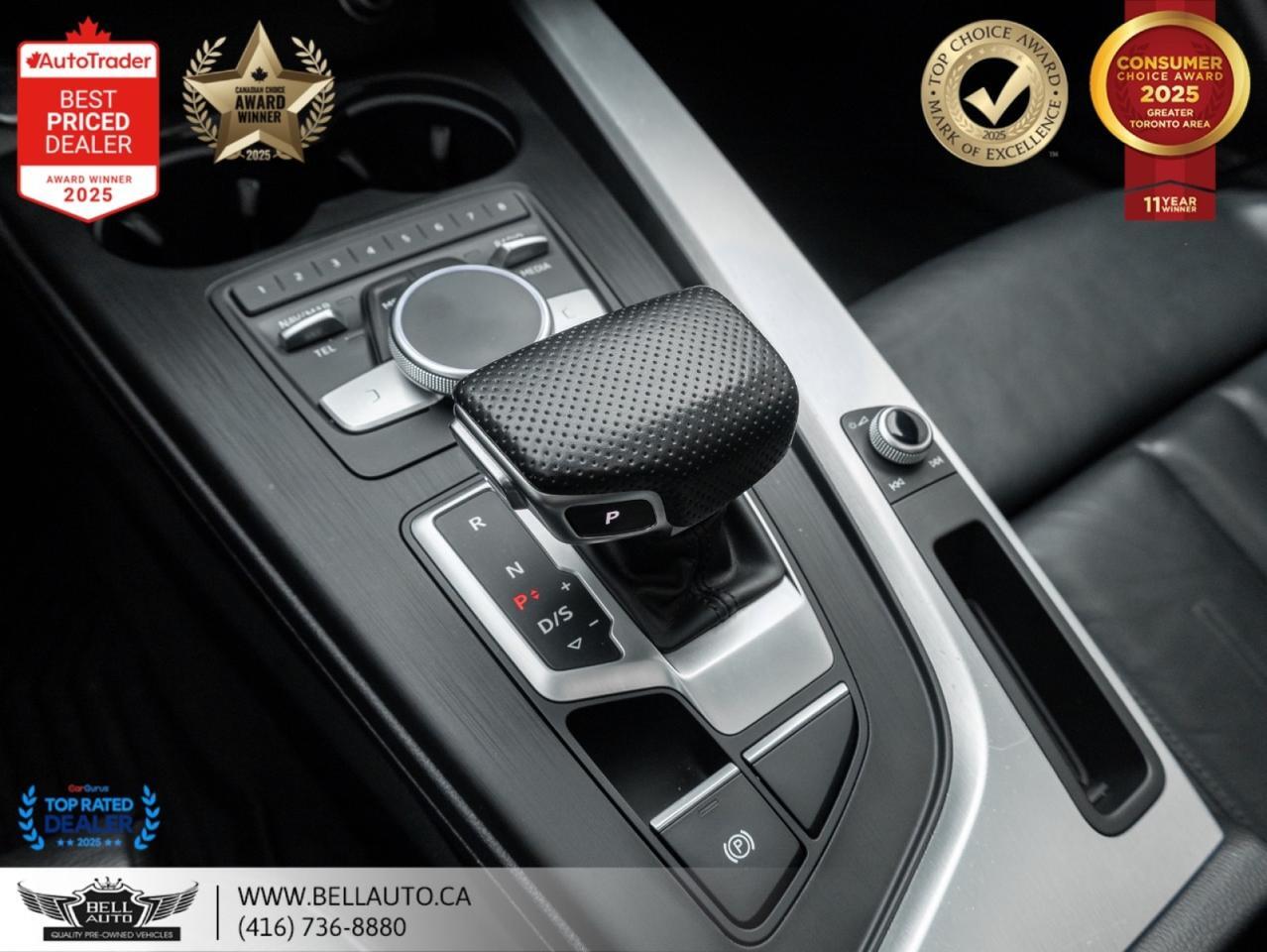 2017 Audi A4 Technik QUATTRO S-LINE NAVI 360CAM SUNROOF Toronto ON