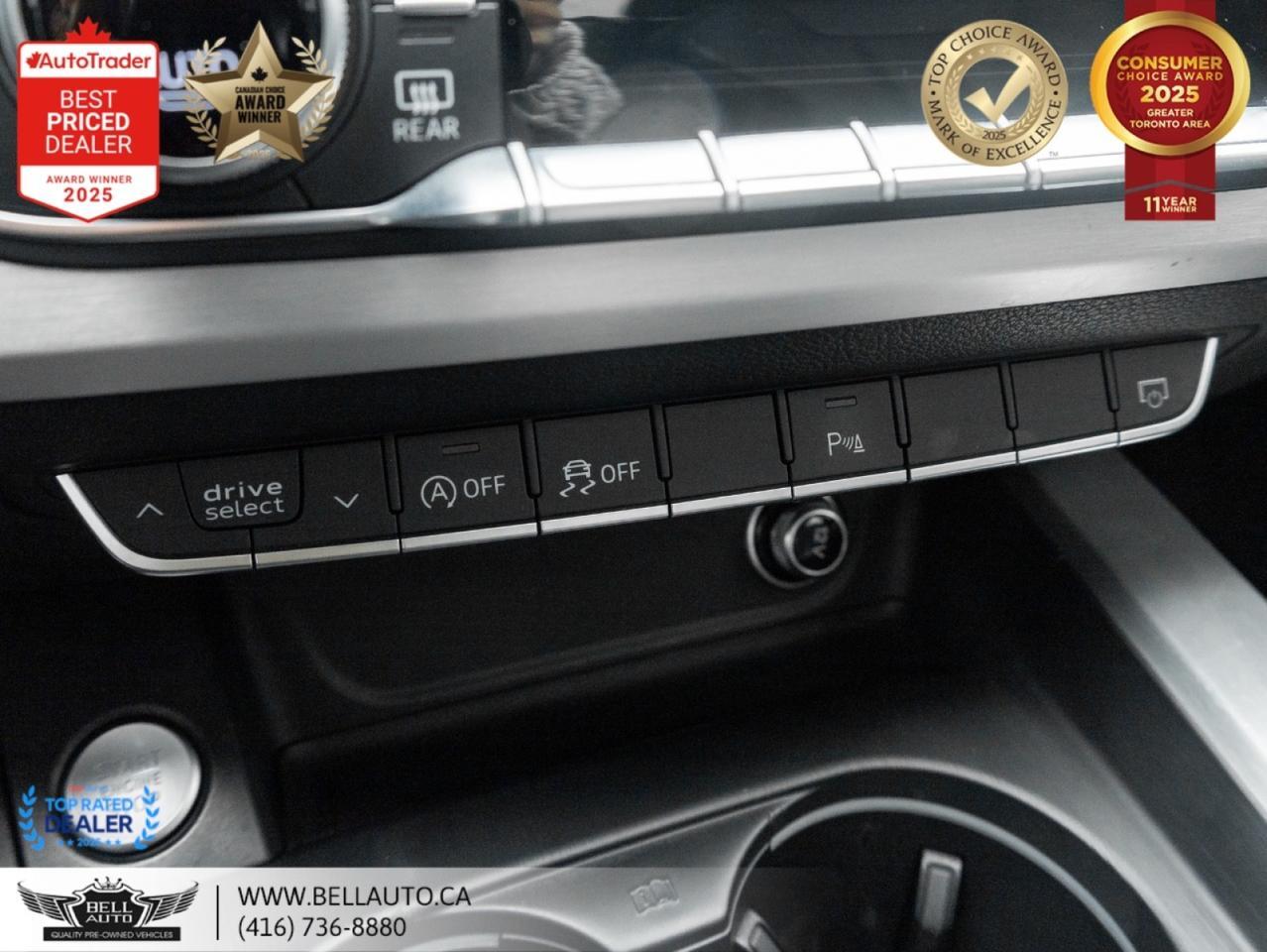 2017 Audi A4 Technik QUATTRO S-LINE NAVI 360CAM SUNROOF Toronto ON