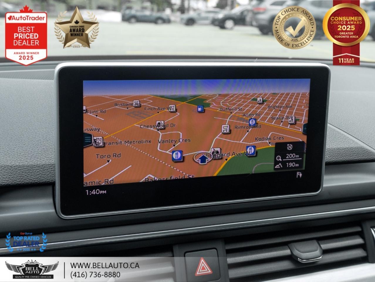 2017 Audi A4 Technik QUATTRO S-LINE NAVI 360CAM SUNROOF Toronto ON
