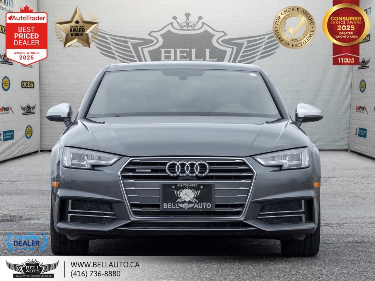 2017 Audi A4 Technik QUATTRO S-LINE NAVI 360CAM SUNROOF Toronto ON