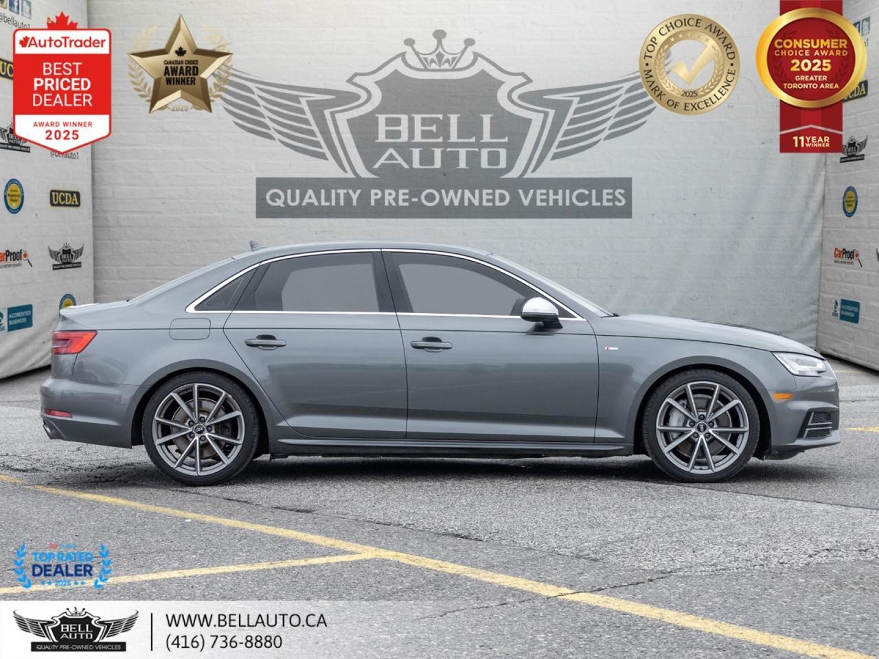 2017 Audi A4 Technik QUATTRO S-LINE NAVI 360CAM SUNROOF Toronto ON