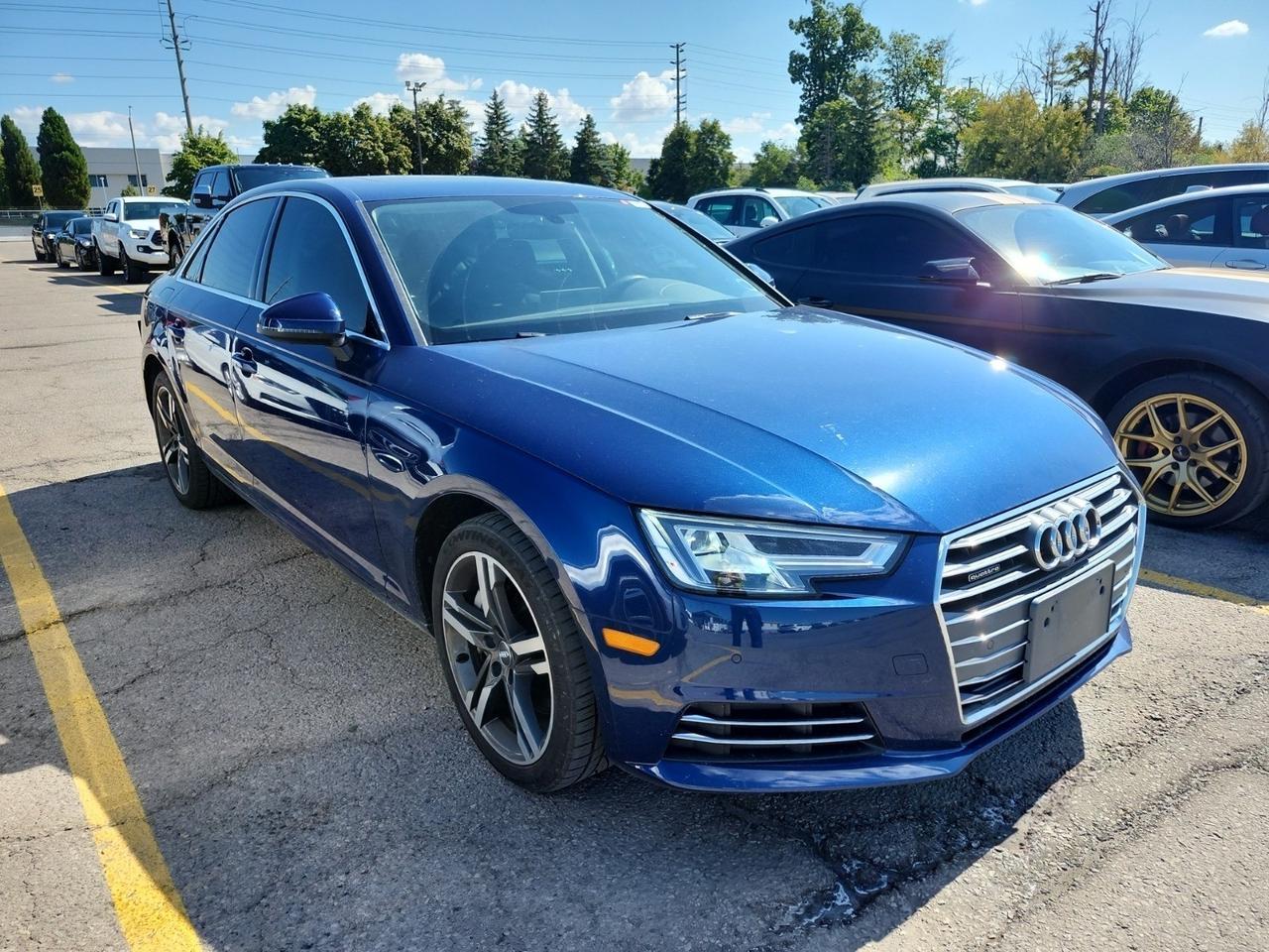 2017 Audi A4 Technik SUNROOF CARPLAY PARKDISTCONTROL PRW & MMRY SEATS LOWKMS Toronto ON