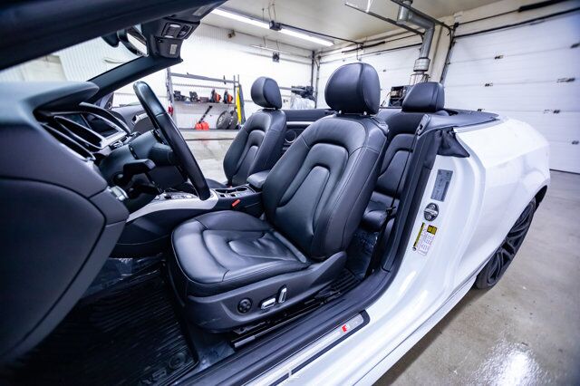 2017 Audi A5 Quattro Technik S-Line Cabriolet Leather Nav BCam Red Deer AB