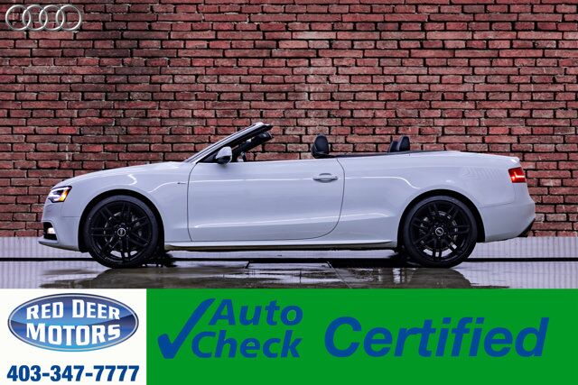 2017 Audi A5 Quattro Technik S-Line Cabriolet Leather Nav BCam