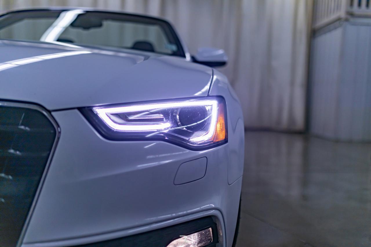 2017 Audi A5 Quattro Technik S-Line Cabriolet Leather Nav BCam Red Deer AB