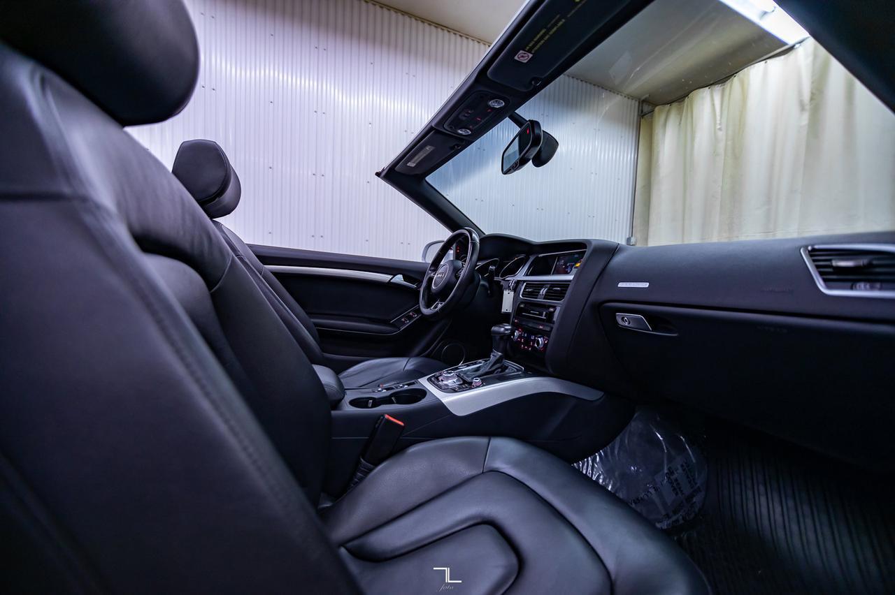 2017 Audi A5 Quattro Technik S-Line Cabriolet Leather Nav BCam Red Deer AB