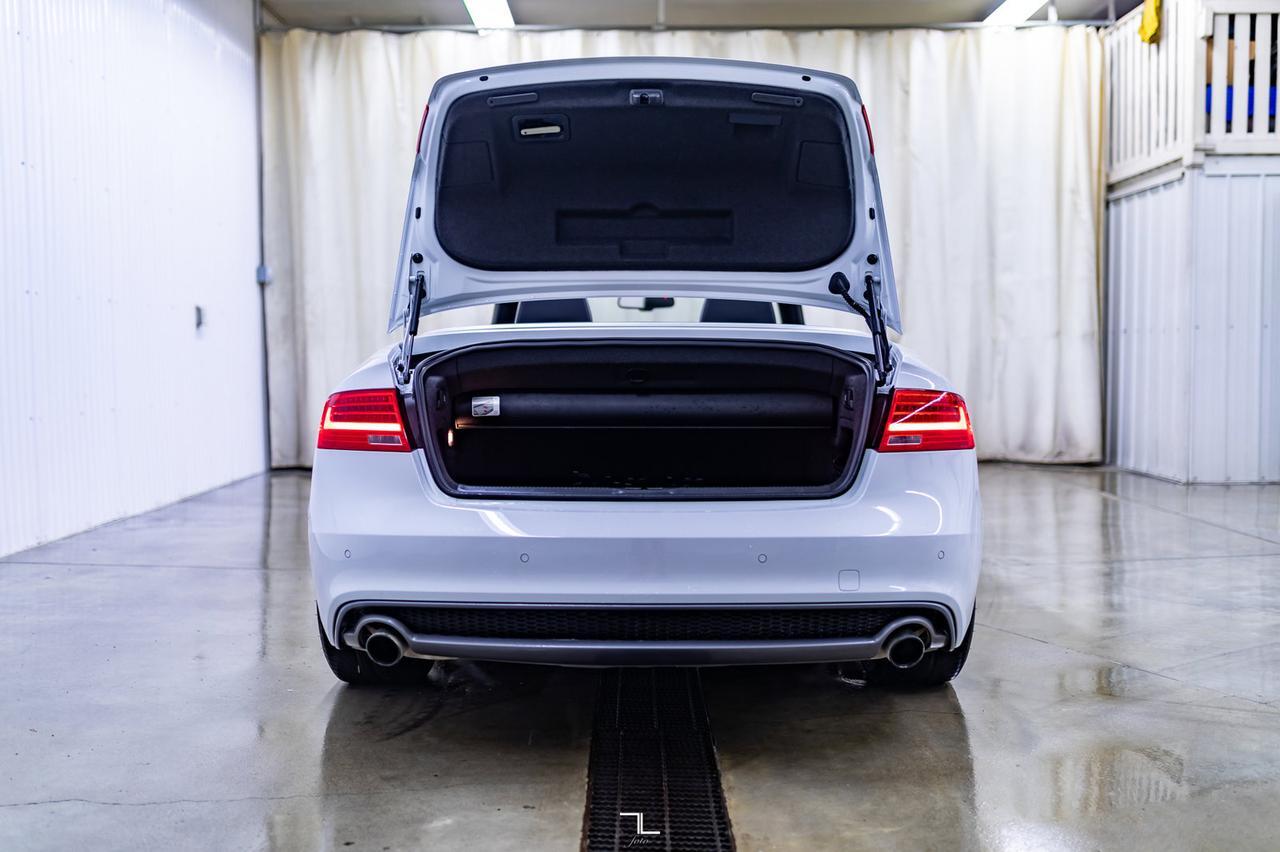 2017 Audi A5 Quattro Technik S-Line Cabriolet Leather Nav BCam Red Deer AB