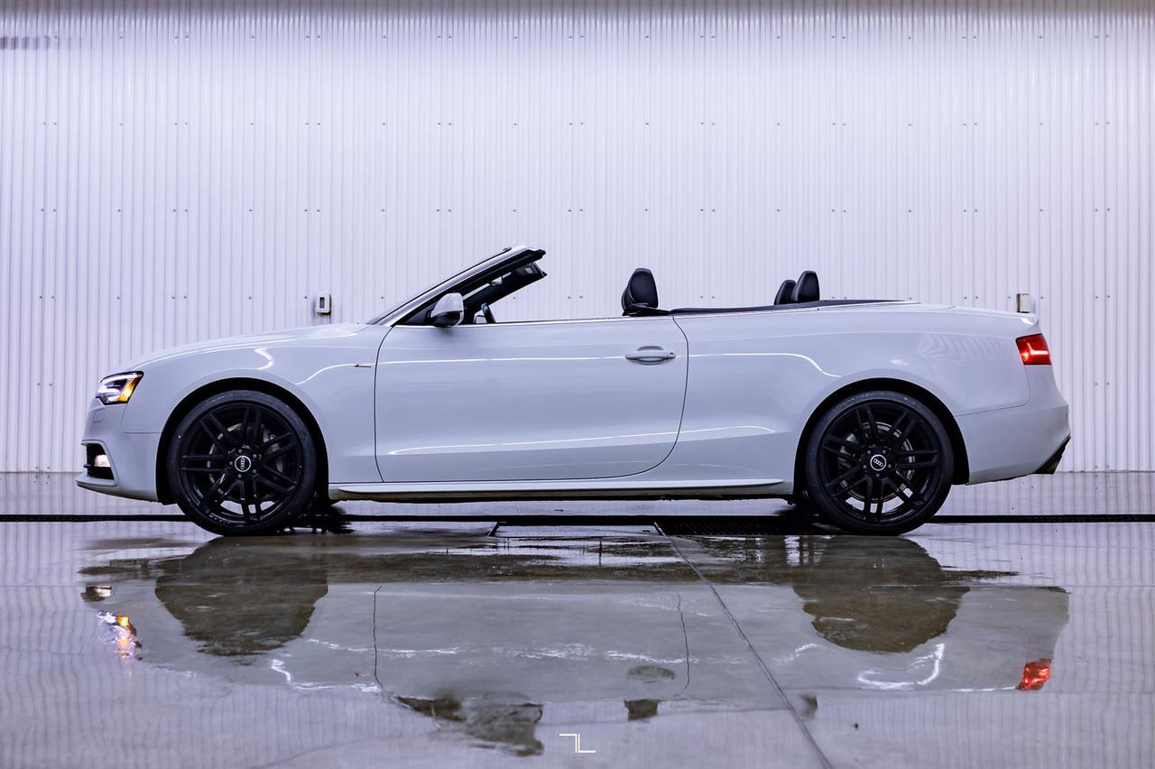 2017 Audi A5 Quattro Technik S-Line Cabriolet Leather Nav BCam Red Deer AB