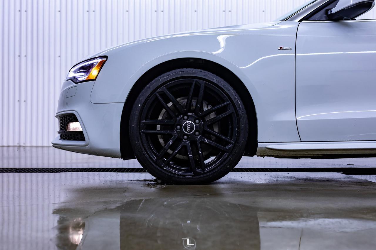 2017 Audi A5 Quattro Technik S-Line Cabriolet Leather Nav BCam Red Deer AB