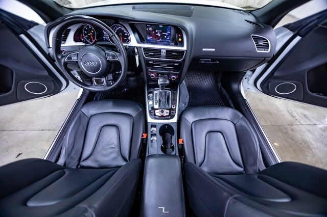 2017 Audi A5 Quattro Technik S-Line Cabriolet Leather Nav BCam Red Deer AB