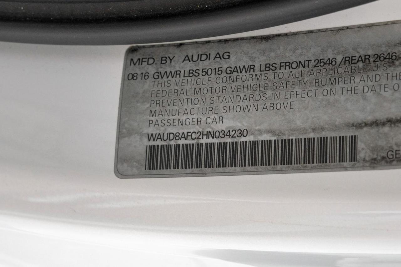 2017 Audi A6 2.0T PREMIUM PLUS BLIND SPOT ASSIST NAVIGATION SUNROOF LEATHER H Carrollton TX