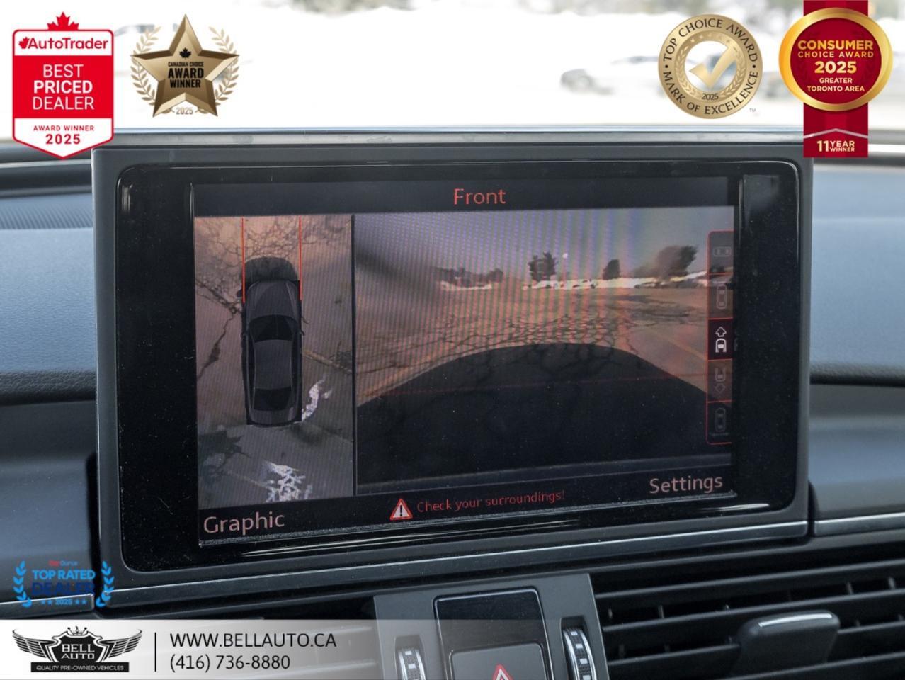 2017 Audi A6 3.0T Progressiv | S-LINE | NAVI | 360CAM | BOSE | NOACCIDENT Toronto ON