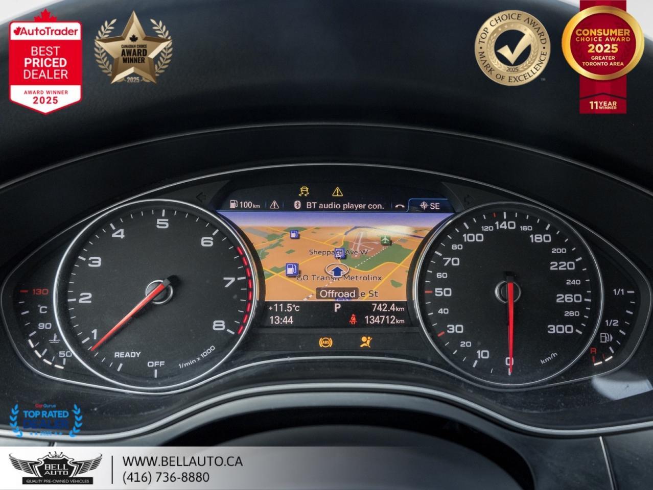 2017 Audi A6 3.0T Progressiv | S-LINE | NAVI | 360CAM | BOSE | NOACCIDENT Toronto ON