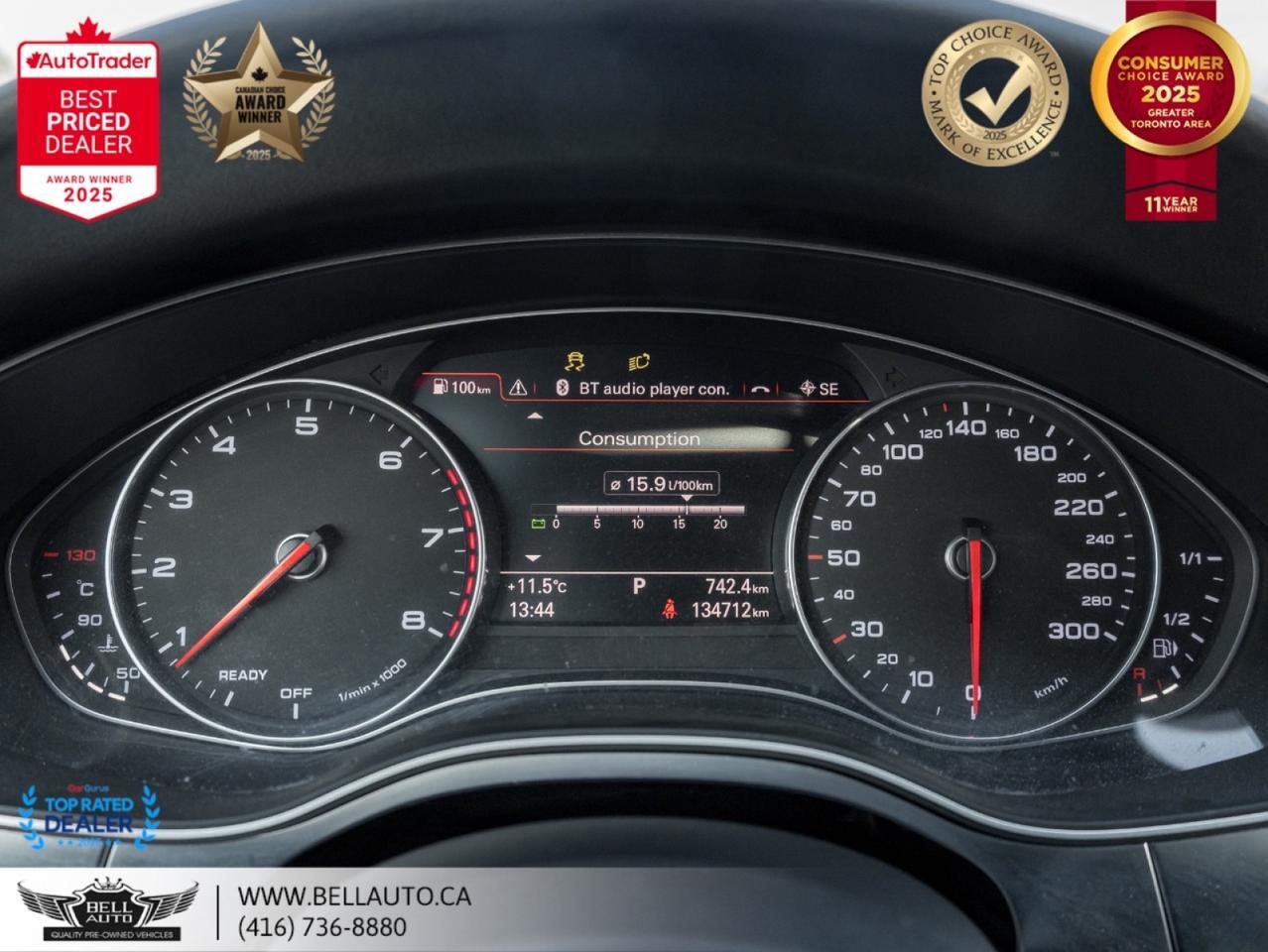 2017 Audi A6 3.0T Progressiv | S-LINE | NAVI | 360CAM | BOSE | NOACCIDENT Toronto ON