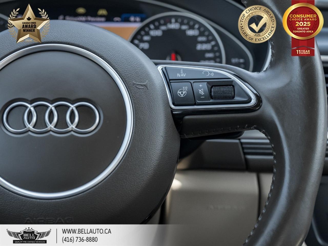 2017 Audi A6 3.0T Technik | HEATED SEATS | POWER SUNROOF | LEATHER | POWER & MEMORY SEATS Toronto ON