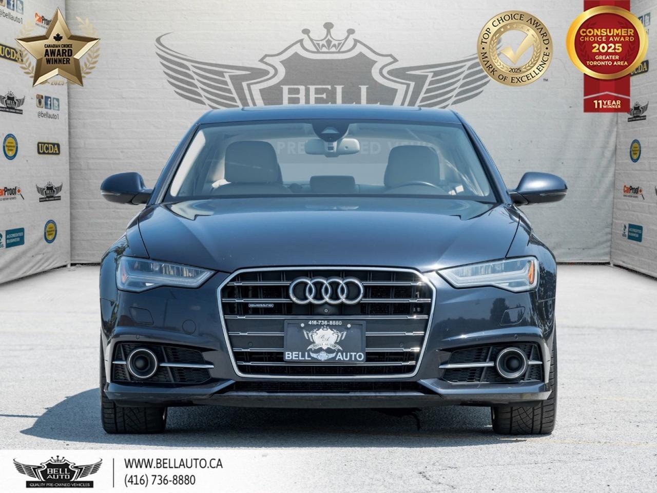 2017 Audi A6 3.0T Technik | HEATED SEATS | POWER SUNROOF | LEATHER | POWER & MEMORY SEATS Toronto ON