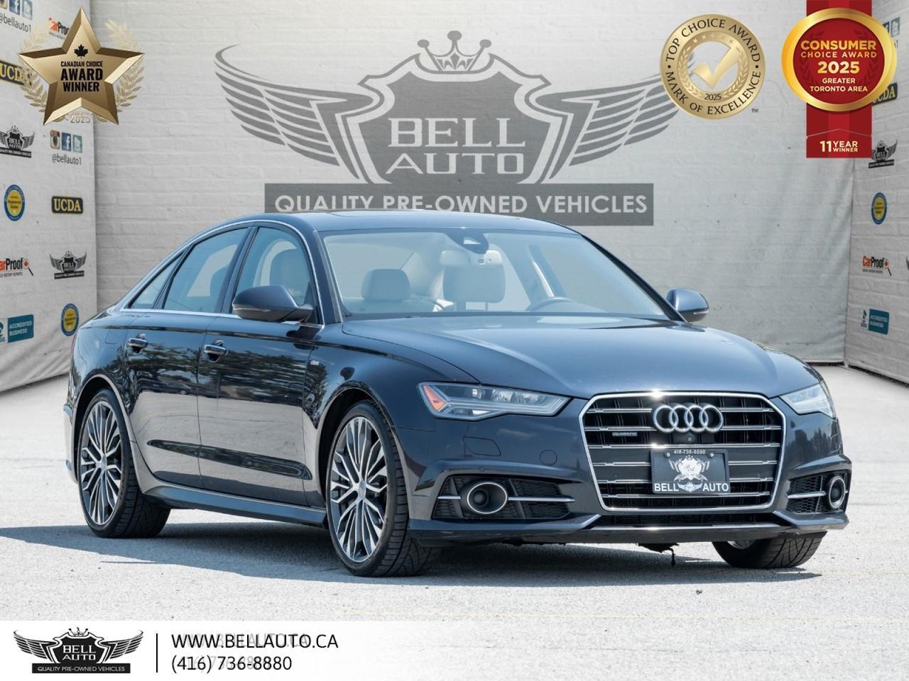 2017 Audi A6 3.0T Technik | HEATED SEATS | POWER SUNROOF | LEATHER | POWER & MEMORY SEATS Toronto ON