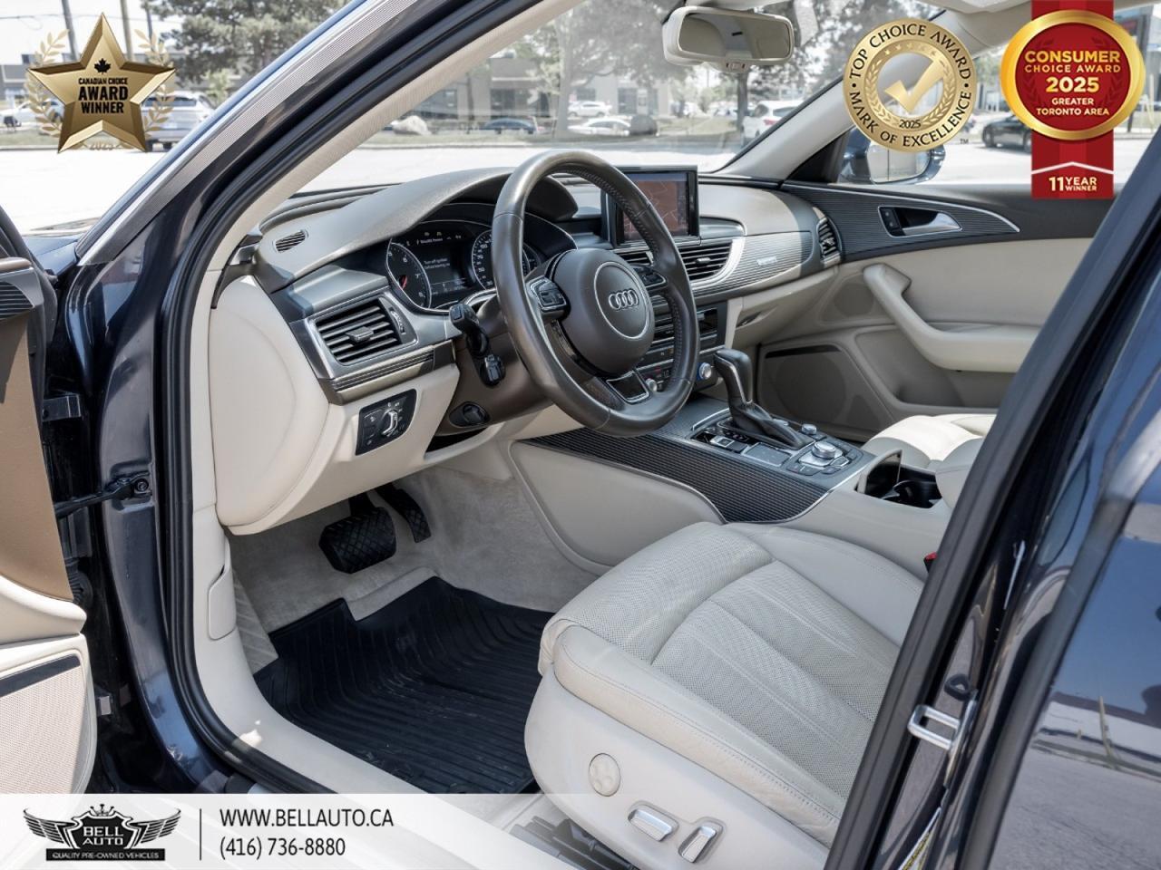 2017 Audi A6 3.0T Technik | HEATED SEATS | POWER SUNROOF | LEATHER | POWER & MEMORY SEATS Toronto ON