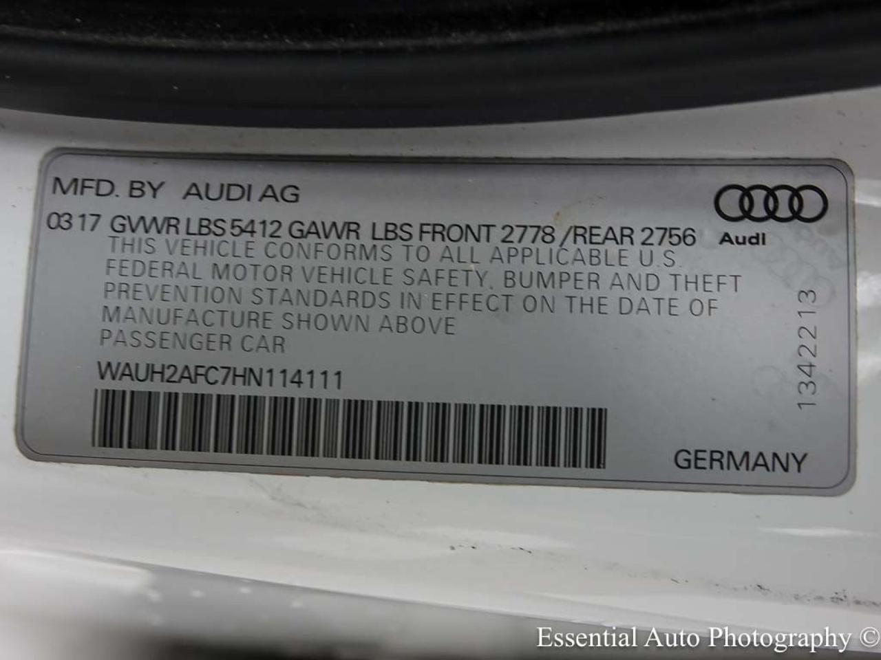 2017 Audi A6 Prestige Willowbrook IL