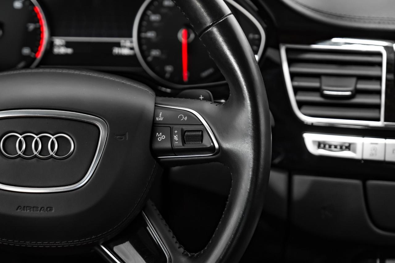 2017 Audi A8 L 3.0T QUATTRO DRIVER ASSIST PKG EXECUTIVE PKG HEADUP DISPLAY BLIN Carrollton TX