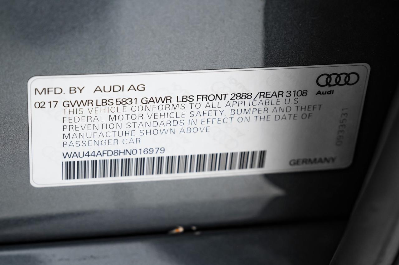 2017 Audi A8 L 3.0T QUATTRO DRIVER ASSIST PKG EXECUTIVE PKG HEADUP DISPLAY BLIN Carrollton TX