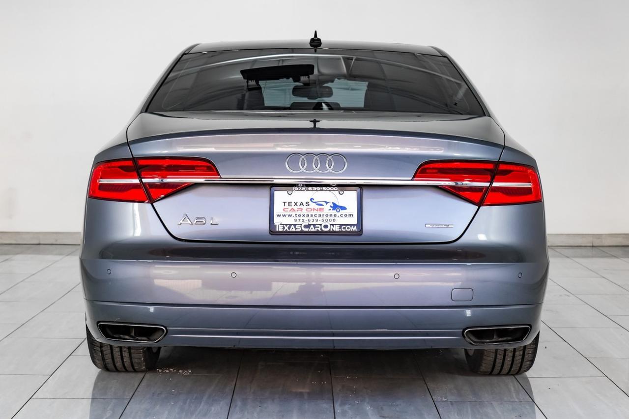 2017 Audi A8 L 3.0T QUATTRO DRIVER ASSIST PKG EXECUTIVE PKG HEADUP DISPLAY BLIN Carrollton TX