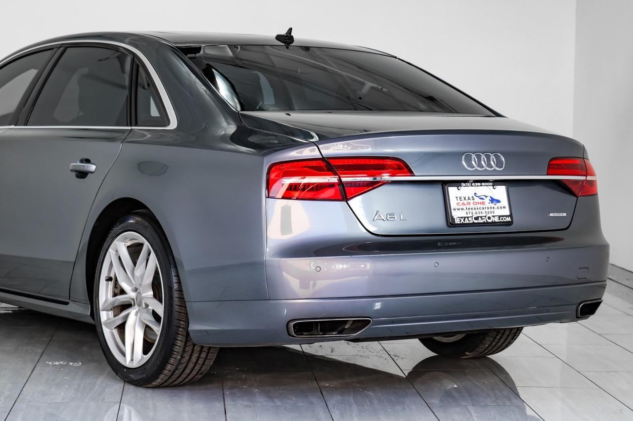 2017 Audi A8 L 3.0T QUATTRO DRIVER ASSIST PKG EXECUTIVE PKG HEADUP DISPLAY BLIN Carrollton TX