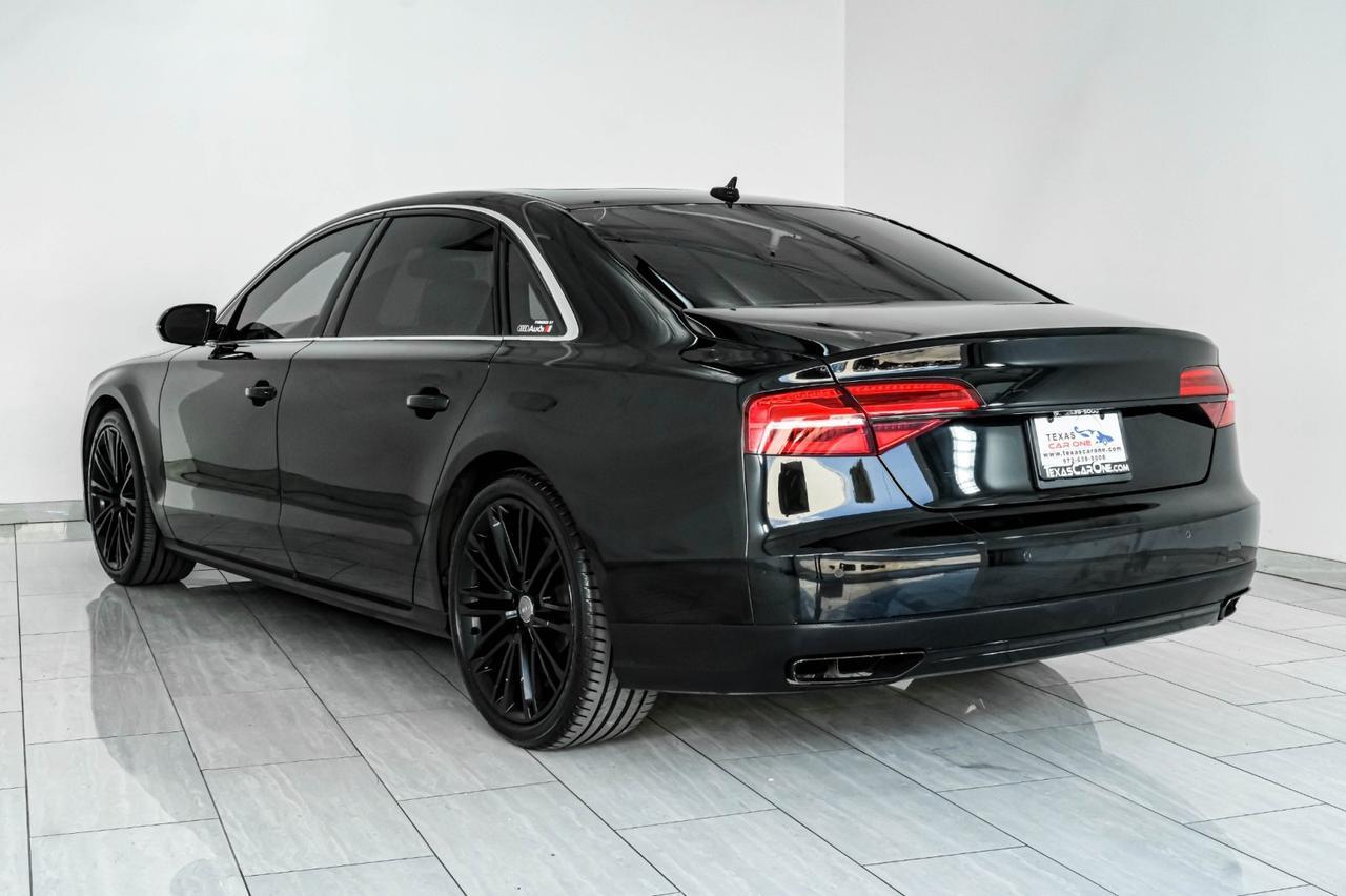 2017 Audi A8 L 3.0T QUATTRO DRIVER ASSIST PKG EXECUTIVE PKG HEADUP DISPLAY BLIND SPOT ASSIST NAVIGATION Carrollton TX