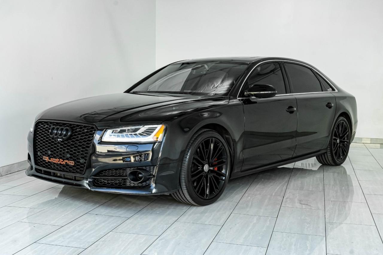 2017 Audi A8 L 3.0T QUATTRO DRIVER ASSIST PKG EXECUTIVE PKG HEADUP DISPLAY BLIND SPOT ASSIST NAVIGATION Carrollton TX