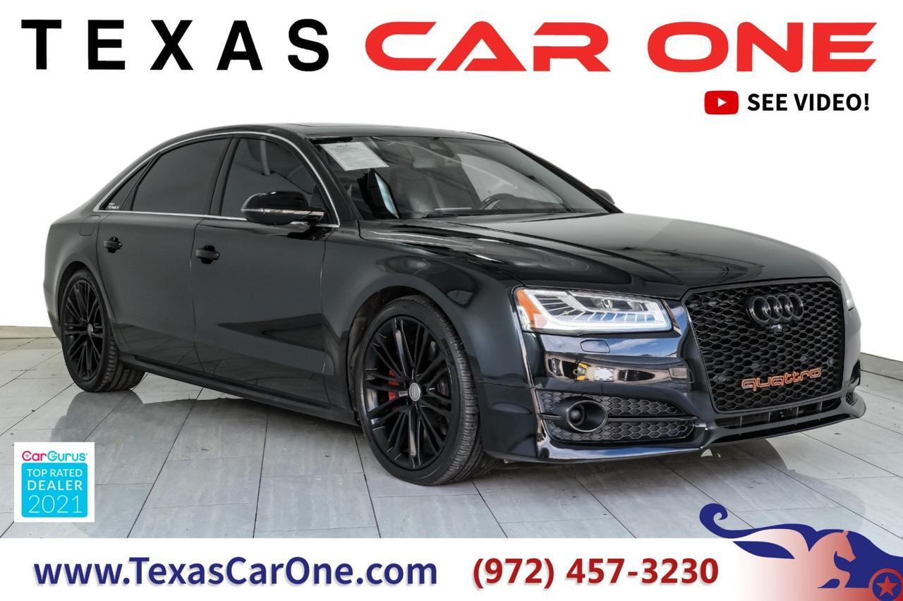 2017 Audi A8 L 3.0T QUATTRO DRIVER ASSIST PKG EXECUTIVE PKG HEADUP DISPLAY BLIND SPOT ASSIST NAVIGATION