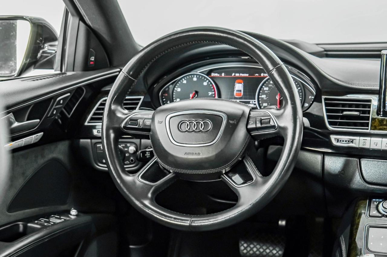 2017 Audi A8 L 3.0T QUATTRO DRIVER ASSIST PKG EXECUTIVE PKG HEADUP DISPLAY BLIND SPOT ASSIST NAVIGATION Carrollton TX
