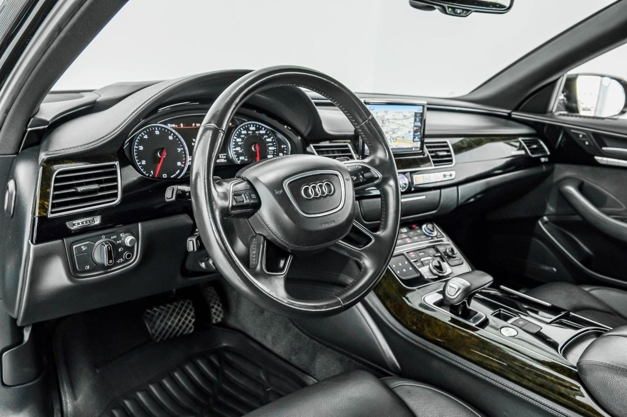 2017 Audi A8 L 3.0T QUATTRO DRIVER ASSIST PKG EXECUTIVE PKG HEADUP DISPLAY BLIND SPOT ASSIST NAVIGATION Carrollton TX