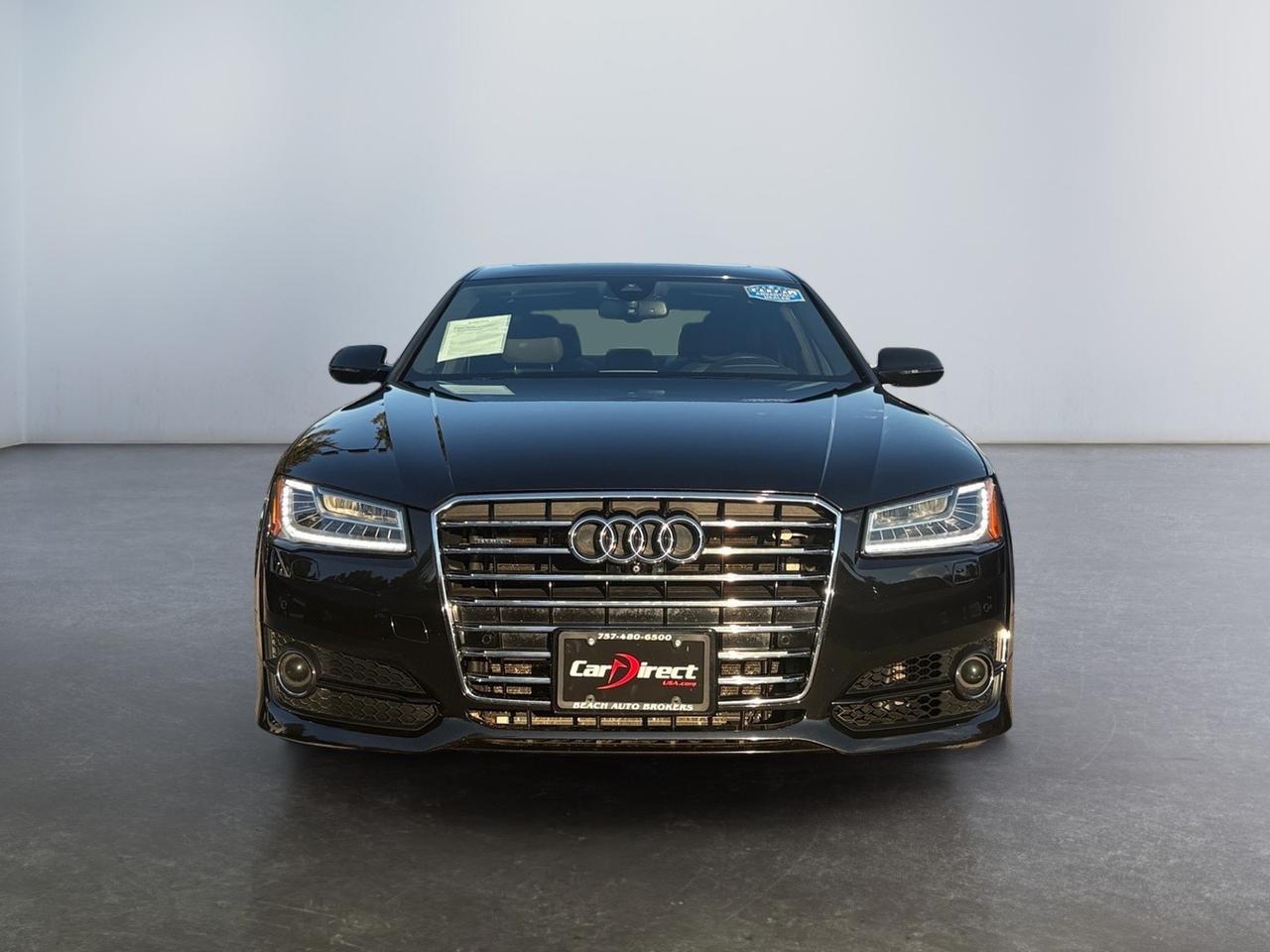 2017 Audi A8 L 333HP ENGINE, BACKUP CAMERA, HEATED & VENTILATED SEATS, BOSE SOUND SYSTEM, PANORAMIC MOONROOF, NAVIGATION, LOW MILEAGE, DRIVE IN LUXURY! Virginia Beach VA