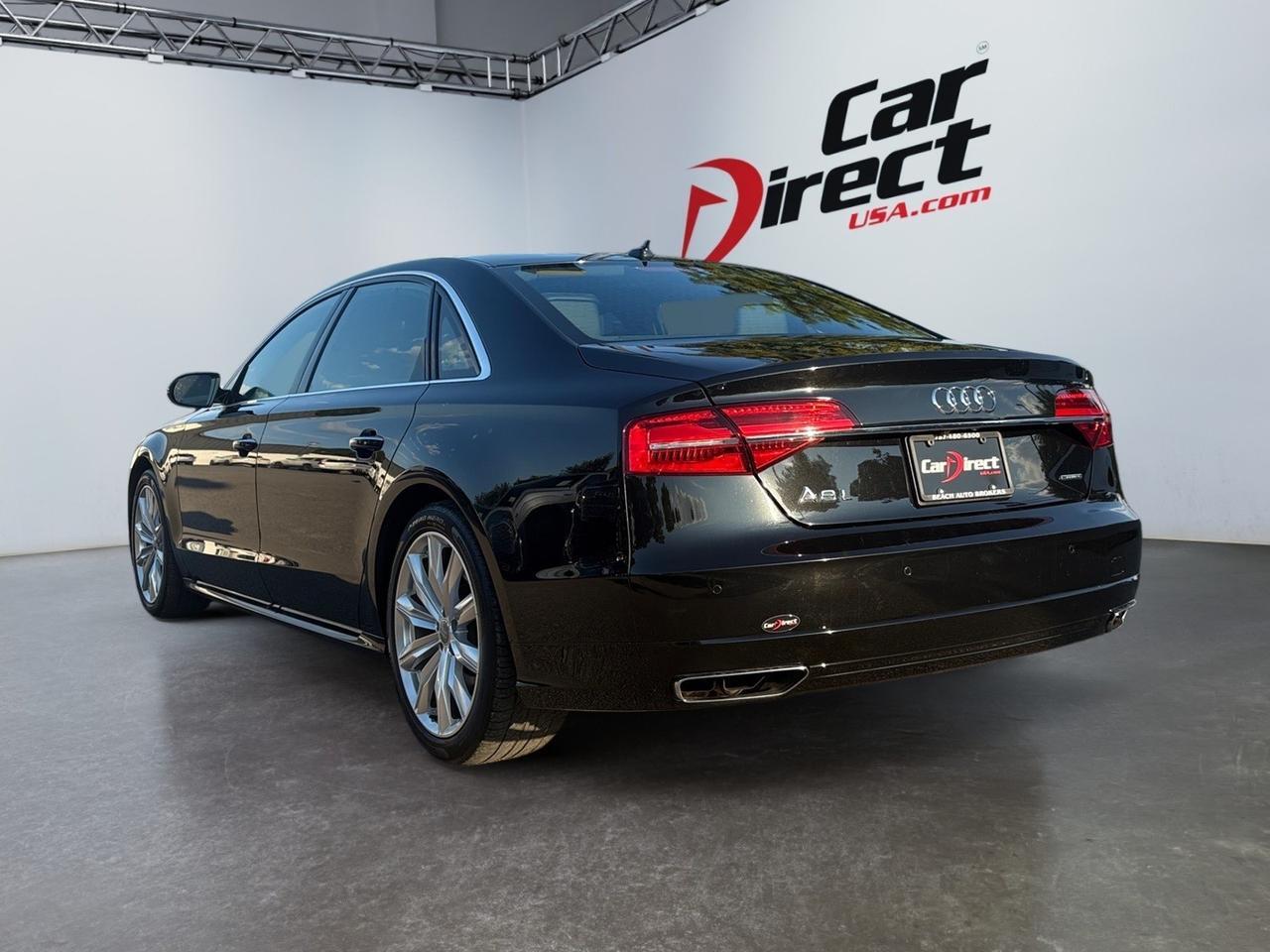 2017 Audi A8 L 333HP ENGINE, BACKUP CAMERA, HEATED & VENTILATED SEATS, BOSE SOUND SYSTEM, PANORAMIC MOONROOF, NAVIGATION, LOW MILEAGE, DRIVE IN LUXURY! Virginia Beach VA