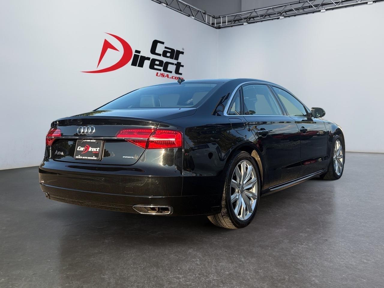 2017 Audi A8 L 333HP ENGINE, BACKUP CAMERA, HEATED & VENTILATED SEATS, BOSE SOUND SYSTEM, PANORAMIC MOONROOF, NAVIGATION, LOW MILEAGE, DRIVE IN LUXURY! Virginia Beach VA
