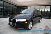 2017 Audi Q3 Premium / AWD / Auto Start / Power Leather Seats / Panoramic Sunroof / Bluetooth / Back Up Camera / Front & Rear Parking Sensors / Cruise Control / Keyless Entry & Start / Alloy Wheels / 28 MPG