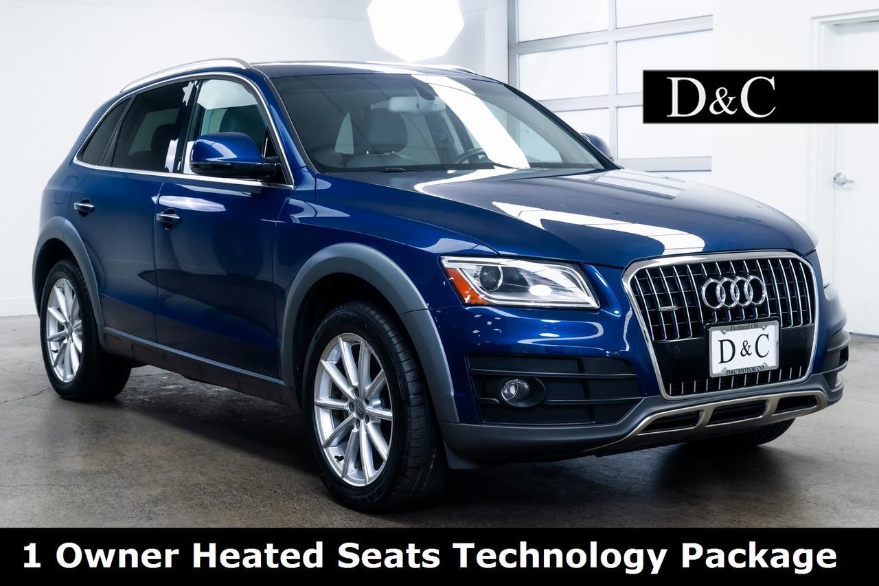 2017 Audi Q5 2.0T Premium Plus 1 Owner Heated Seats Technology Package Portland OR