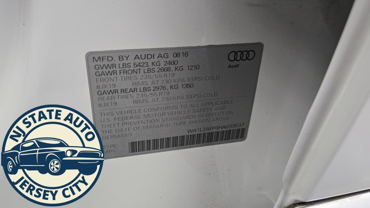 2017 Audi Q5 2.0T Premium Plus Jersey City NJ