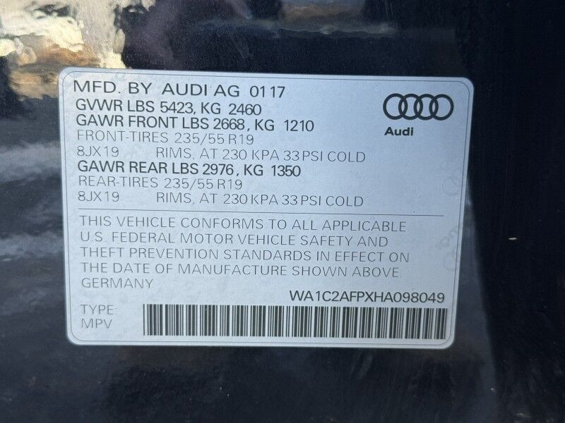 2017 Audi Q5 2.0T quattro Premium Arlington VA