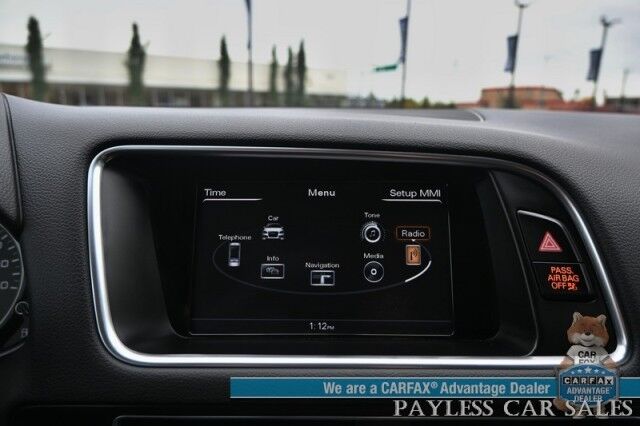 2017 Audi Q5 Premium Plus / AWD / Power & Heated Leather Seats / Navigation / Panoramic Sunroof / Bluetooth / Back Up Camera / Keyless Entry & Start / Cruise Control / Rear Parking Sensors / Power Liftgate / 27 MPG Anchorage AK