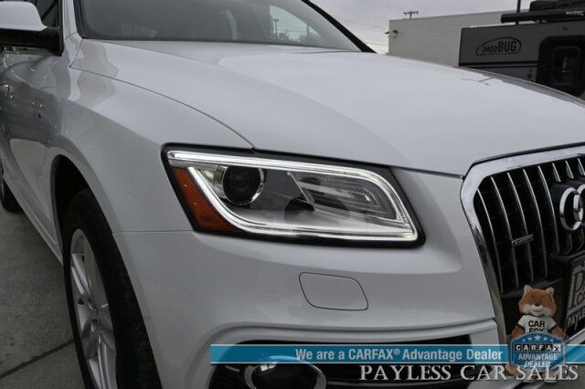 2017 Audi Q5 Premium Plus / AWD / Power & Heated Leather Seats / Navigation / Panoramic Sunroof / Bluetooth / Back Up Camera / Keyless Entry & Start / Cruise Control / Rear Parking Sensors / Power Liftgate / 27 MPG Anchorage AK