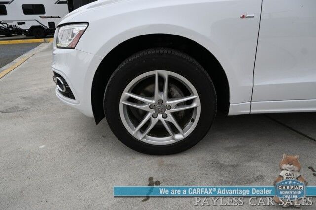 2017 Audi Q5 Premium Plus / AWD / Power & Heated Leather Seats / Navigation / Panoramic Sunroof / Bluetooth / Back Up Camera / Keyless Entry & Start / Cruise Control / Rear Parking Sensors / Power Liftgate / 27 MPG Anchorage AK