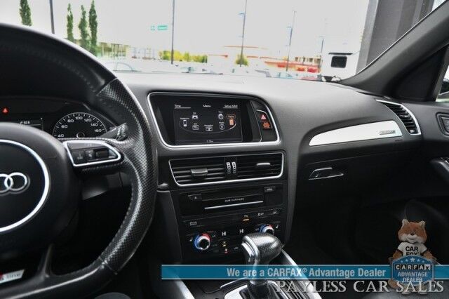 2017 Audi Q5 Premium Plus / AWD / Power & Heated Leather Seats / Navigation / Panoramic Sunroof / Bluetooth / Back Up Camera / Keyless Entry & Start / Cruise Control / Rear Parking Sensors / Power Liftgate / 27 MPG Anchorage AK