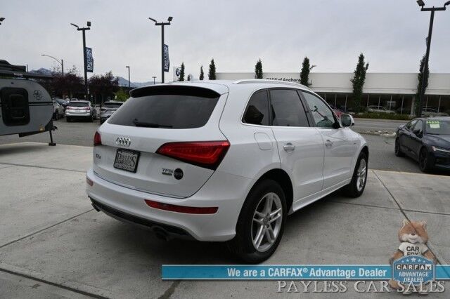 2017 Audi Q5 Premium Plus / AWD / Power & Heated Leather Seats / Navigation / Panoramic Sunroof / Bluetooth / Back Up Camera / Keyless Entry & Start / Cruise Control / Rear Parking Sensors / Power Liftgate / 27 MPG Anchorage AK
